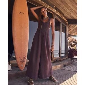 Free People Endless Summer Sun-Drenched Overalls